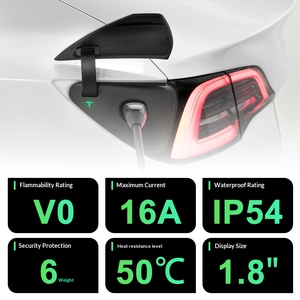 Nuevo Cargador Portátil para Vehículos Eléctricos New Star MZ-BXTSL 16A NACS Nivel 2 Ajustable de 8A-16A con Control por Aplicación, IP55, NEMA 14-50, 3.5kW para Modelos 3, Y y S - Product Image 6