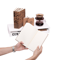 Cuaderno Ecológico de Cuero con Cubierta Suave de Fibra de Café Reciclado, Planificador