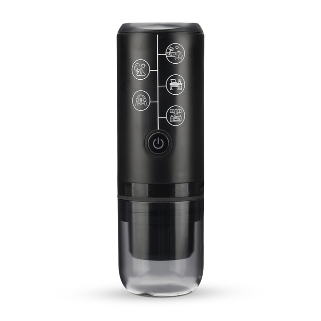 USB Electric Espresso Automatic Coffee Machine Heat Rechargeable 3 in 1 Portable Travel Capsule Coffee Maker