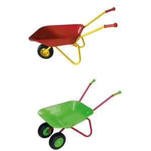 औद्योगिक ग्रेड छोटे बच्चों यार्डवर्क गार्डन टूल-मिनी स्टील प्लास्टिक टॉय व्हीलबारो - Product Image 3