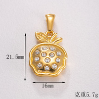 Ciondolo Fai-da-Te in Acciaio Inossidabile 316L, Charm Personalizzabile con Incisione e Pittura, Compatibile con Catene Standard, Ipoallergenico, OEM