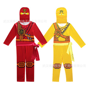 Conjunto de Disfraz de Ninja Fantasma, Disfraz para Actuaciones en Escenario, Disfraz de Halloween, Estilo Divertido para Hombre, Talla Adulto - Product Image 2