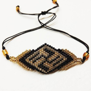 Bracelet Miyuki, bracelet en perles de rocaille fait main, magie artisanale - Product Image 1