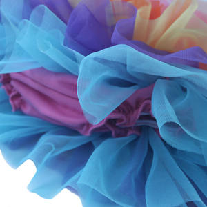 Fabricant de jupes de danse <span class=keywords><strong>tutu</strong></span> de princesse de Pâques avec nœud étoilé <span class=keywords><strong>multicolore</strong></span> pour bébé fille - Product Image 5