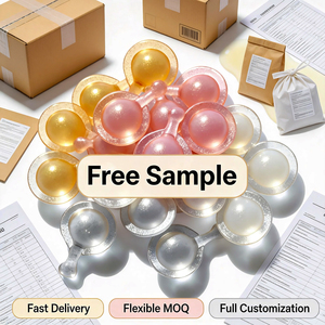 Crema de <span class=keywords><strong>Ojos</strong></span> en Cápsulas de Marca Privada, Orgánica, Iluminadora, <span class=keywords><strong>con</strong></span> Retinol, Antienvejecimiento, Hidratante, para Eliminar Bolsas, Ojeras e Hinchazón - Product Image 2