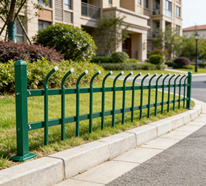 Valla Metálica Decorativa <span class=keywords><strong>para</strong></span> Jardín, Paneles <span class=keywords><strong>de</strong></span> Acero con Recubrimiento en Polvo, Resistente a la Oxidación, <span class=keywords><strong>para</strong></span> Seguridad en Patios y Control <span class=keywords><strong>de</strong></span> Multitudes, 8 pies - Product Image 3