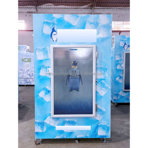 New COLDSTAR ICE-420G Vertical Commercial Single-Temperature Fan Cooling Digital Control Cold Wall Outdoor Ice Merchandiser - Product Image 3