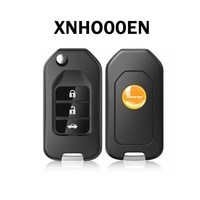 Clé de voiture Xhorse noire à 3 boutons, télécommande électronique universelle pour voiture XNHO0OEN XNBUO1EN XNHYO2EN XNTOOOEN XNFO01 ENXNAUO1