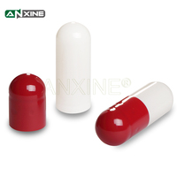 Capsules végétales vides en pullulan et HPMC, taille 000-5, personnalisables avec logo, directement de l'usine OEM