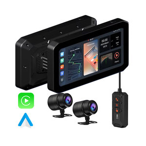 Navegador <span class=keywords><strong>GPS</strong></span> para Motocicleta de 6.25 Pulgadas con Carplay, Control Remoto con Cable, el Mejor <span class=keywords><strong>GPS</strong></span> para Motocicletas Todoterreno, Navegador Satelital para Motocicleta - Product Image 1