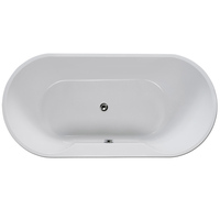Belerbesma — baignoire ovale en acrylique autoportante, livraison gratuite