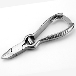 Stainless Steel <b>Nail</b> Clippers Bevel Shape For Thick <b>Nails</b> Durable Sharp Cuticle Trimmer Manicure <b>Tool</b> - Product Image 3
