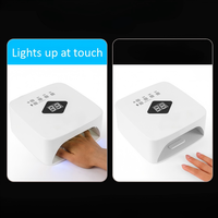 Lampe à ongles UV LED professionnelle 120W, 30 LED, écran numérique, capteur infrarouge intelligent, équipement de manucure pour salon de beauté