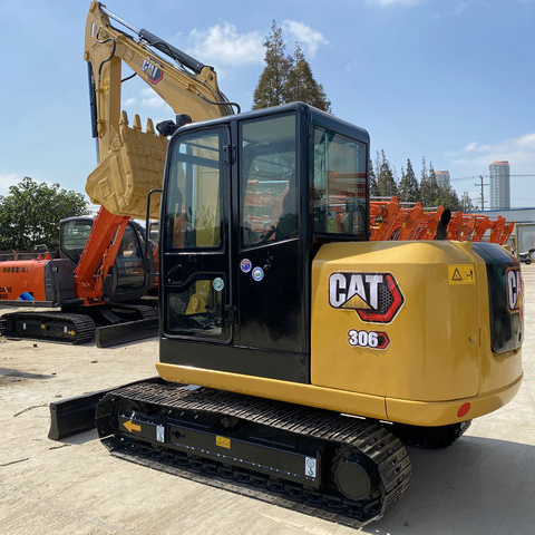 High Quality Construction Hydraulic Machinery Mining Crawler Digger CAT306 Used Earth-moving Excavators