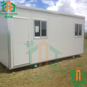 Contenedor personalizado de 20 pies, casa pequeña desmontable prefabricada para oficina, Villa <span class=keywords><strong>Modular</strong></span> de diseño, cabina portátil para exteriores, casa prefabricada - Product Image 2