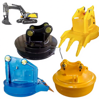 Grue à ventouse électromagnétique puissante pour excavatrice, levage de ferraille et de métaux, aimant électrique en acier au manganèse pour la construction