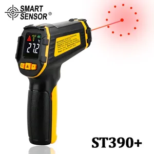 เครื่องวัดอุณหภูมิอินฟราเรดแบบไม่สัมผัส HEDAO ST490+ หน้าจอ LCD พร้อมเลเซอร์ ปิโรมิเตอร์ - Product Image 2