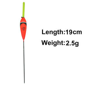 10pcs noche luminosa <span class=keywords><strong>pesca</strong></span> flotador peso 2,5g de plástico vertical boya flotador duro cola flota <span class=keywords><strong>para</strong></span> la <span class=keywords><strong>pesca</strong></span> flotante - Product Image 2