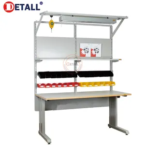 Table de travail d'établi de laboratoire d'emballage d'établi de Detall-Standard