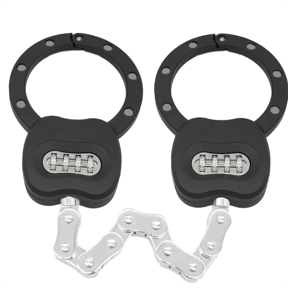 安全で快適な蝶番を付けられる手錠体験のための革新的な