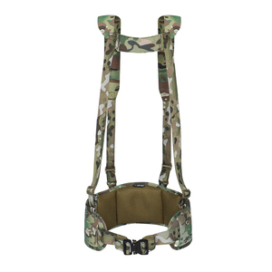 Sangle de poitrine tactique légère, camouflage, multifonctionnelle, à dégagement rapide, avec système MOLLE, adaptée aux activités de plein air. - Product Image 2