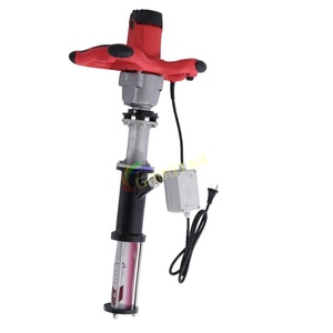 Potente pulverizador de textura sin aire de 2 mm para bricolaje, máquina pulverizadora de masilla, yeso, pintura y mortero con rodillo - Product Image 3