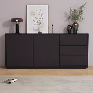 Modern Living Room Storage Cabinet Compact Portable <b>Sideboard</b> Wooden Buffet Cabinet Wall-Mounted Tea Cabinet for Hotels Homes - Product Image 4