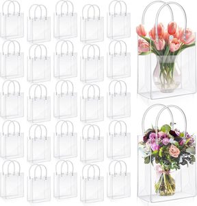 Mini bolso <span class=keywords><strong>de</strong></span> mano transparente grueso <span class=keywords><strong>de</strong></span> 360 μ<span class=keywords><strong>m</strong></span>, bolsas <span class=keywords><strong>de</strong></span> regalo <span class=keywords><strong>de</strong></span> plástico transparentes para fiestas, bolsas <span class=keywords><strong>de</strong></span> regalo <span class=keywords><strong>de</strong></span> PVC transparente con asas - Product Image 6