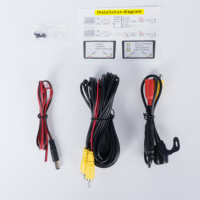 Suministro Directo de Fábrica Cámara de Visión Trasera para Coche de Gran Angular 12V con Visión Nocturna HD a Prueba de Agua Cámara de Respaldo para Coche Cámara de Marcha Atrás para Coche