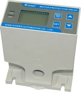 GINRI MDB-301 LCD Display 3-phase Current Motor Protector Overload/UnderLoad Protection Relay