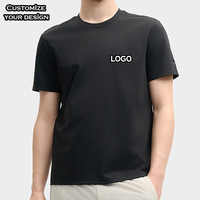 T-shirt Homme 100 % Coton Personnalisé Votre Logo OEM/ODM Vente en Gros, T-Shirt Simple et Décontracté pour Hommes