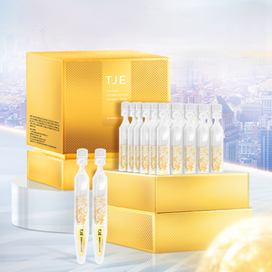 Solución Original de 24K, cara líquida dorada para esencia, <span class=keywords><strong>ampolla</strong></span> de lujo de un solo uso para reafirmante antioxidante, nutritiva y calmante - Product Image 1