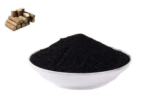 Zhongju Manufacture Wood Based Charcoal Powdered Activated Carbon For Alcohol Purification