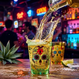 Vaso de Chupito de Plástico para Sublimación de 1.5 oz para Bares, Clubes y Eventos Promocionales - Apilable - Product Image 4