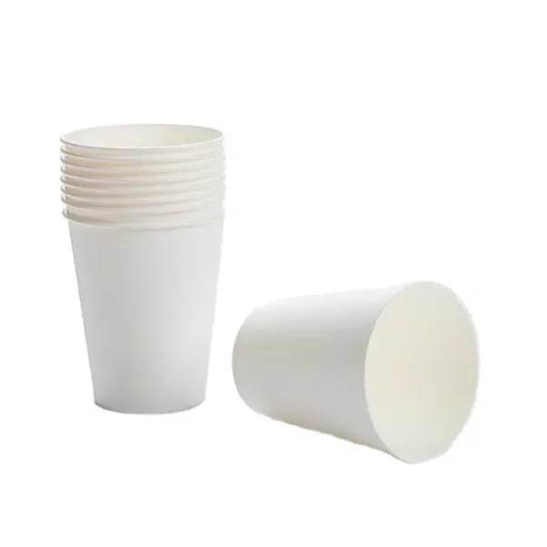Wholesale High Quality Food Grade Disposable Hot Drinking 4oz Single Wall Paper Tea Cup and Coffee Cup With Custom Printing