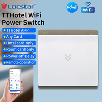 Interrupteur d'énergie WiFi Locstar à économie d'énergie 13,56 MHz RFID pour chambre d'hôtel, interrupteur électrique pour carte de chambre TTHotel, système de verrouillage de porte d'hôtel