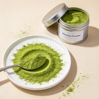 Poudre de Matcha 2A en Marque Blanche 30g/Boîte Qualité Alimentaire pour Pâtisserie et Desserts