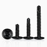 Computer Case Fan Mounting Screws: KB Nickel-Plated Hardened Countersunk Flat-End Self-Tapping Screws (M1M5)