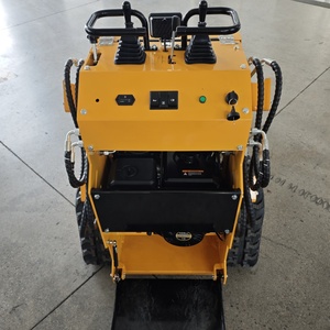 جرافة مسار إنزلاق صغيرة تعمل بالديزل/كهربائية مع مرفقات: جرافة ، جرافة ، خندق ، أو (شحن مجاني) - Product Image 5