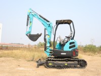 Excavator Mini Crawler 3.5 Ton Ringkas dengan Tenaga Penggalian Tinggi, Kapasitas Bucket 0.09m, Komponen Merek Terkenal - Bebas Biaya