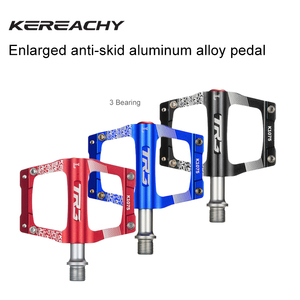 KEREACHY Custom Bicycle Accessories Bicycle Pedal ultra <strong>Light</strong> and Durable Aluminum Alloy Pedal 3 Bearings - Product Image 2
