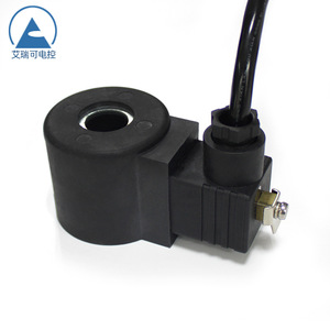 Bobina de Válvula Solenoide Antideflagrante HS16430 de 2 Vías, Estándar Nacional, Cobre y Plástico, Aplicación Neumática - Product Image 3