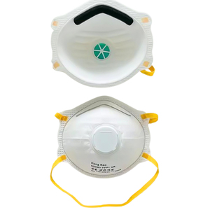 <span class=keywords><strong>FFP1</strong></span>หน้ากากป้องกันใบหน้าพร้อมวาล์วแบบใช้แล้วทิ้งเครื่องช่วยหายใจป้องกัน FFP1Dust 149สีขาวพร้อมวาล์ว10 <span class=keywords><strong>ffp1</strong></span>หน้ากากช่วยหายใจ - Product Image 1