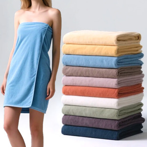 Toalla de baño ultra suave y altamente absorbente de microfibra <span class=keywords><strong>Toallas</strong></span> ligeras y de secado rápido <span class=keywords><strong>para</strong></span> <span class=keywords><strong>el</strong></span> <span class=keywords><strong>cuerpo</strong></span> <span class=keywords><strong>Toallas</strong></span> de baño multicolores - Product Image 1