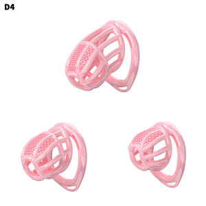 Dispositivo de Castidad Masculina, Jaula para Pene Ligera, Vertical, Invisible, con Bloqueo, Jaula de Castidad para Hombres, Juguetes Sexuales para Adultos, para Ejercicios de Pene Masculino - Product Image 5