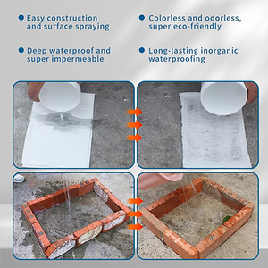 <span class=keywords><strong>Agente</strong></span> impermeable <span class=keywords><strong>Invisible</strong></span> de 300g o 10,6 oz, adhesivo impermeable transparente, revestimiento impermeable transparente para materiales de hormigón - Product Image 4