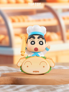 Lot de 12 boîtes de collection TOP TOY Crayon Shin-chan Yummy Kasukabe Series, figurines en boîte mystère, pour cadeaux et jouets pour enfants - Product Image 4