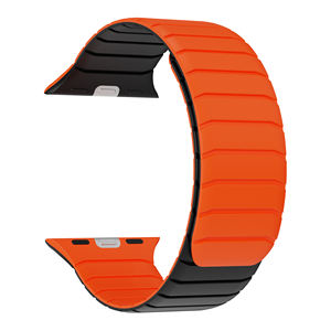 Correa de Reloj Reversible RYB de Última Generación para <span class=keywords><strong>Apple</strong></span> <span class=keywords><strong>Watch</strong></span> de 44 mm, 45 mm, 46 mm y 49 mm, Correa Magnética de Silicona de Doble Cara con Diseño Patentado - Product Image 1