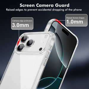 Ốp điện thoại TPU HD trong suốt, vừa khít, độ trong suốt cao, chống xước, dẻo, dành cho <span class=keywords><strong>iPhone</strong></span> 17 Pro Max - Product Image 4