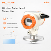 Moray ME6001R OEM OBM 4G NB-IOT LoRaWAN Afficheur OLED Instruments de mesure de niveau Capteur de niveau d'eau Radar sans fil Capteur de niveau